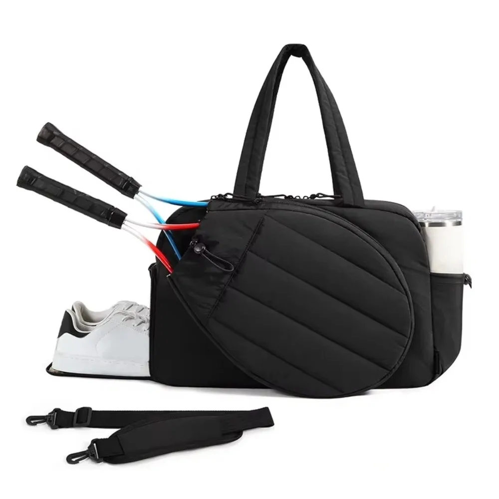 Bolsa de tenis gran capacidad ajustable con compartimento zapatos - imagen 3