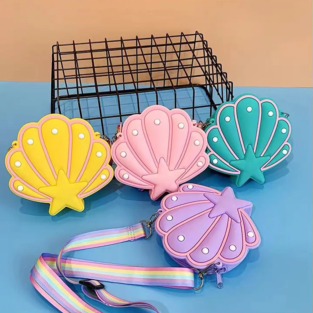 Bolsa de silicona para pesca antiestrés con diseño de concha de burbuja - imagen 3