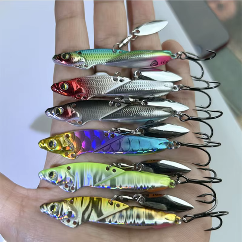 Señuelo VIB Swimbait Doble Acción Cobre - imagen 4