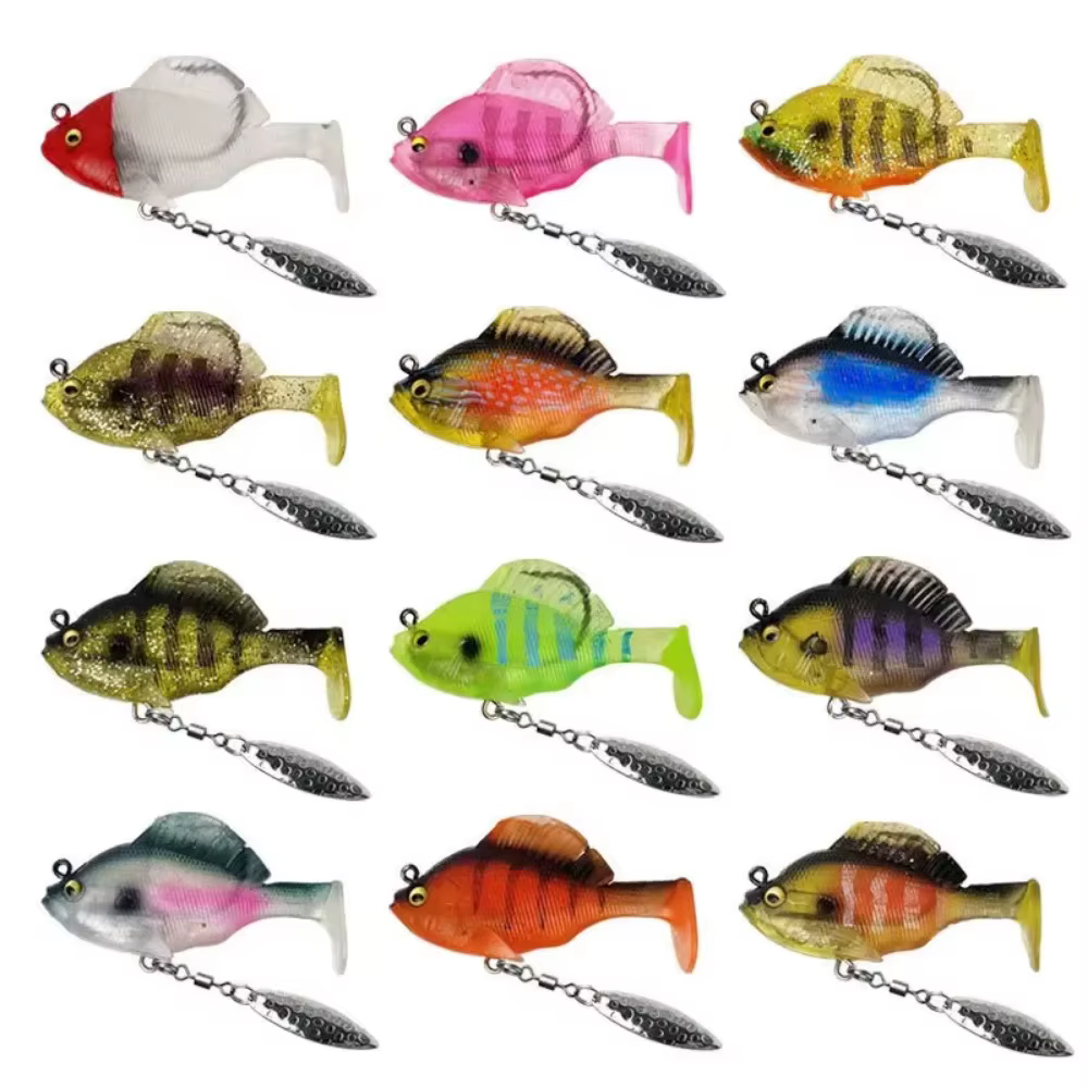 Swimbait Lubina 6cm Cola Paleta 10-14g para agua salada - imagen 5