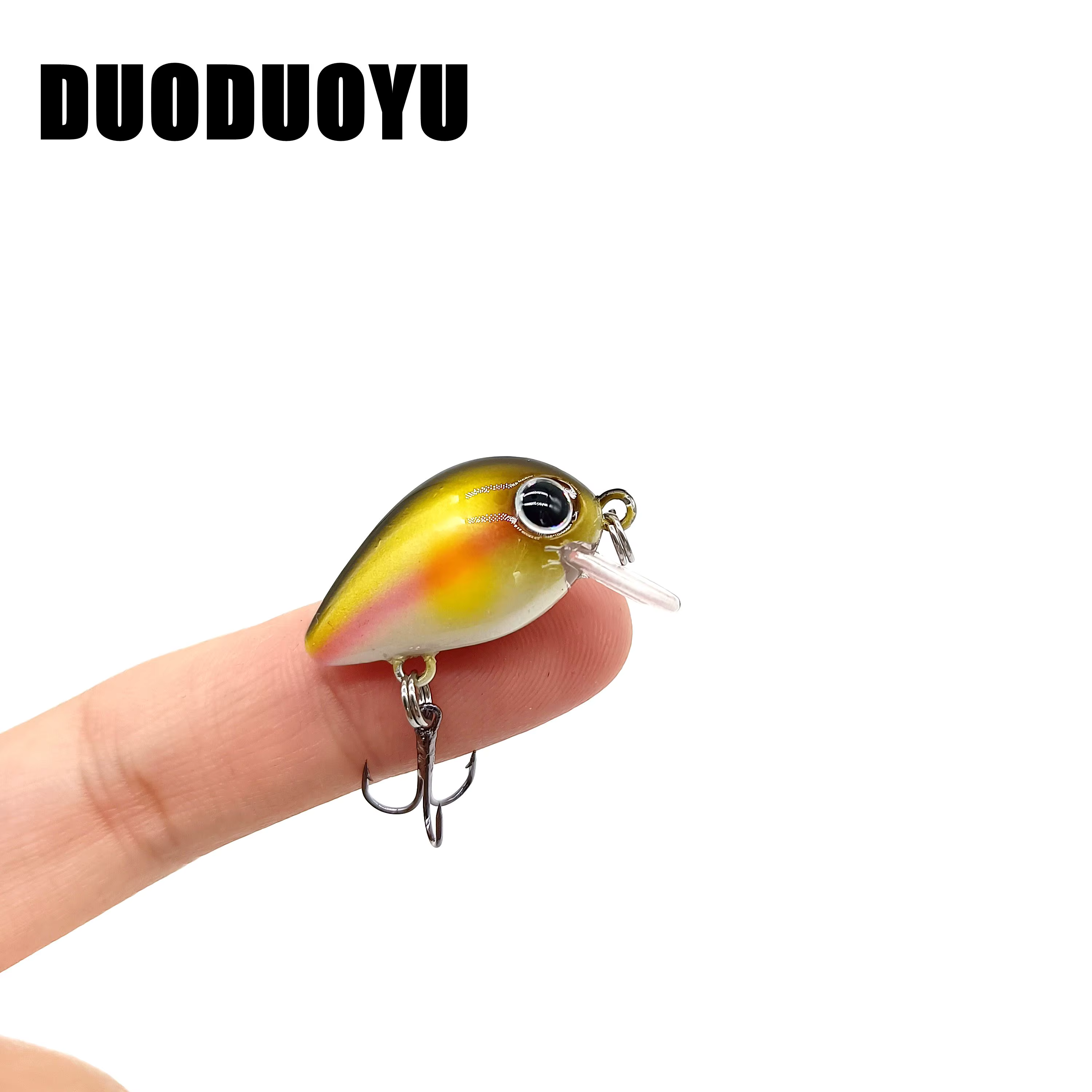 DUODUOYU Crankbait hundidor - Señuelo mini para pesca