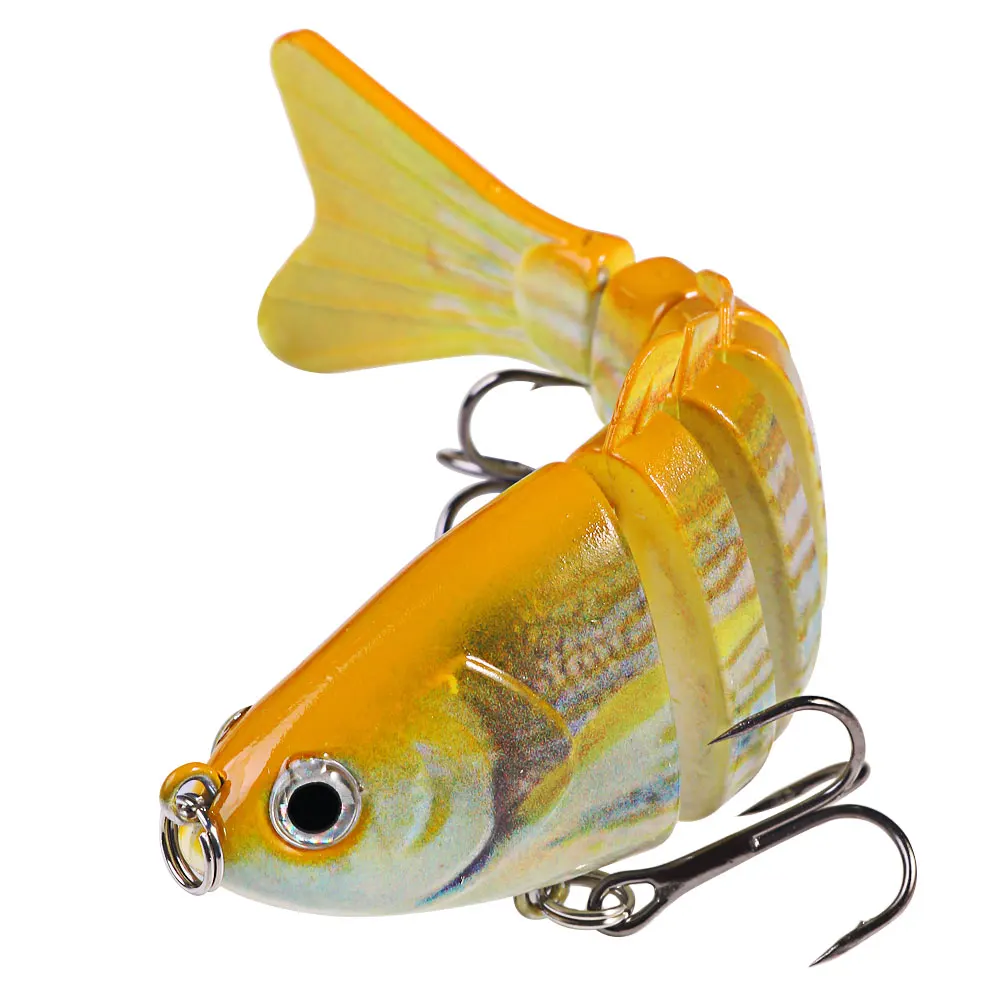 Wobber Pike Carp realista: señuelo duro con doble anzuelo - imagen 4
