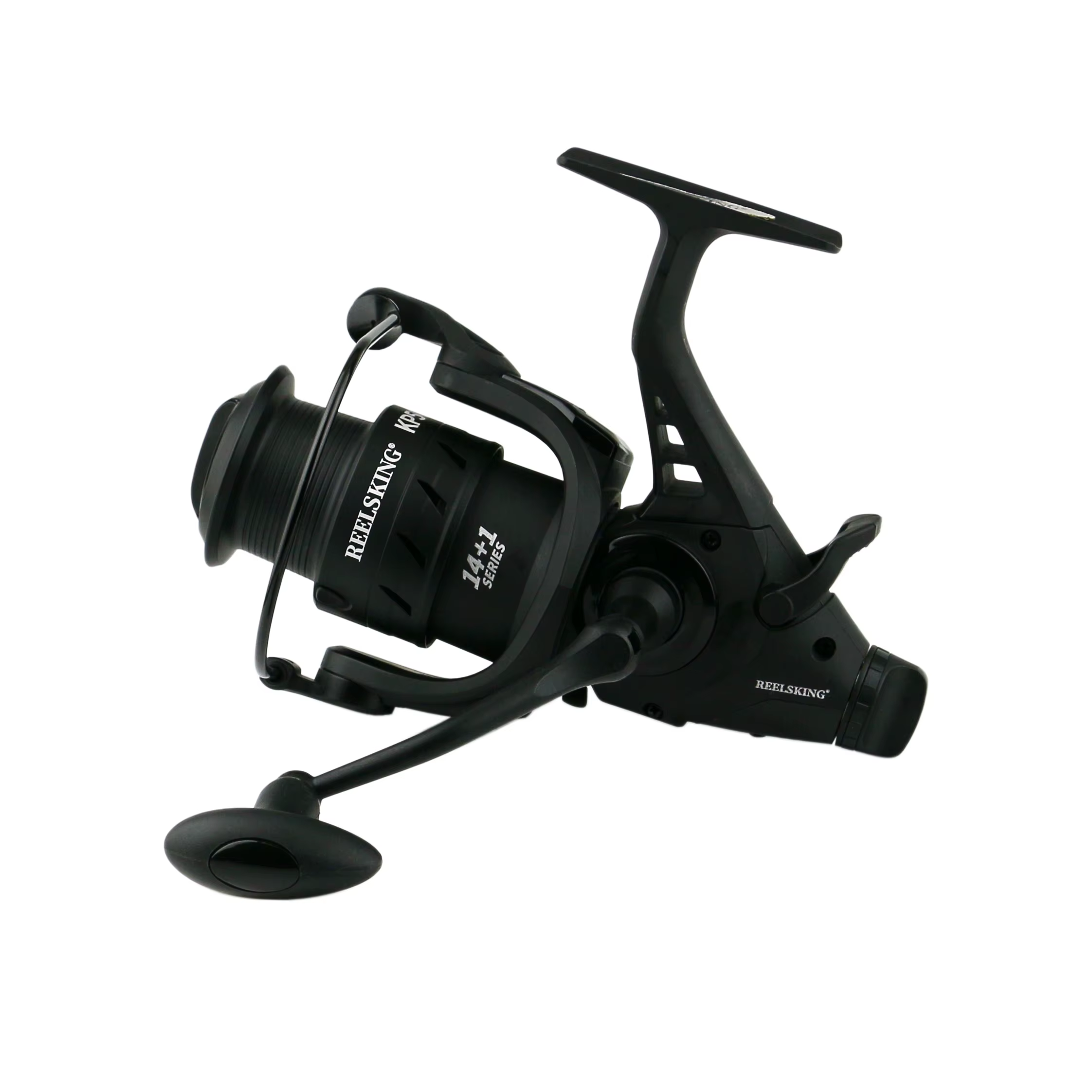 Carrete Baitcasting Metálico 15BB con Doble Freno para Carpa