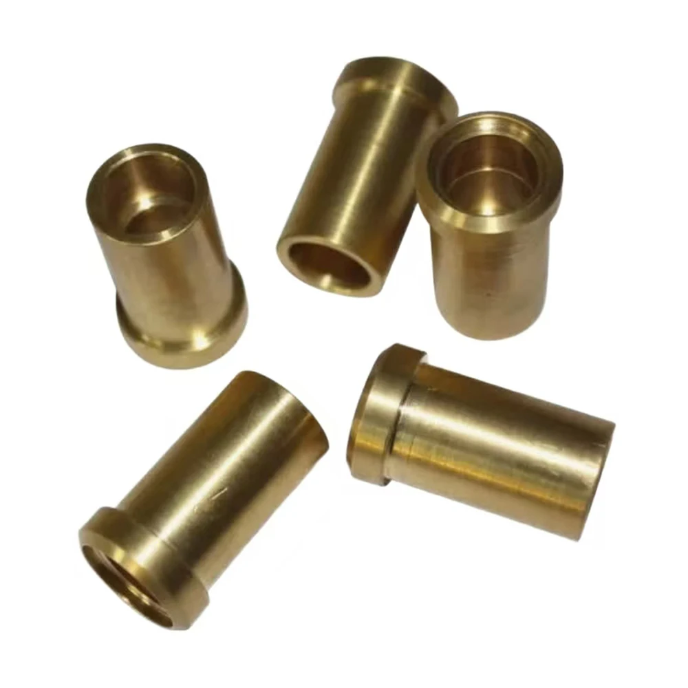 Casquillos de acero inoxidable mecanizados CNC de precisión a medida OEM - imagen 2