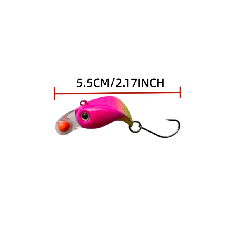 MEGAIMABASS Microseñuelo cebo duro cola roja para boca de caballo - imagen 4