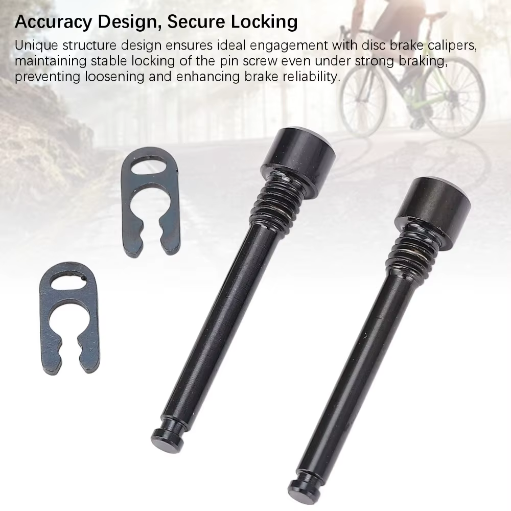 Pernos Titanio Negros para Freno de Disco Bicicleta XT XTR - imagen 5