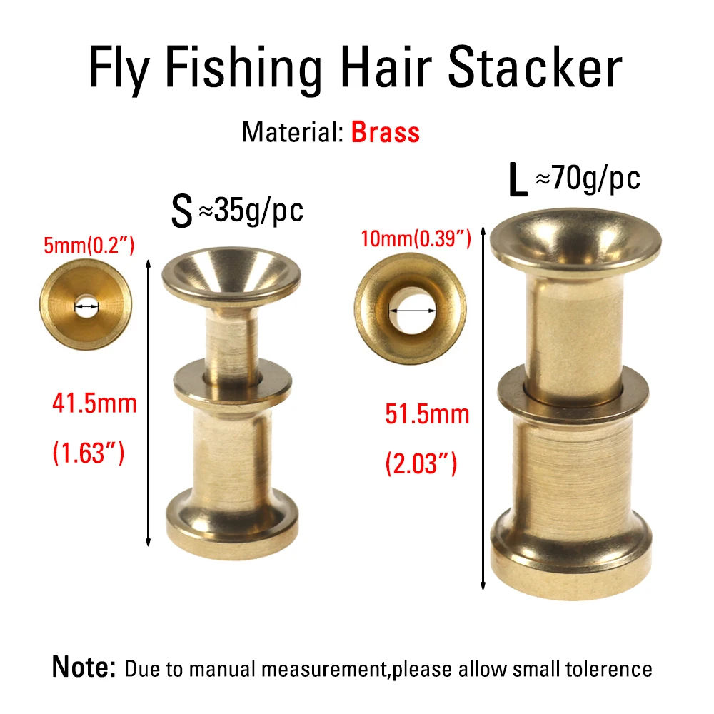 ICERIO Herramienta atado moscas con hair stacker desmontable y Twister - imagen 2