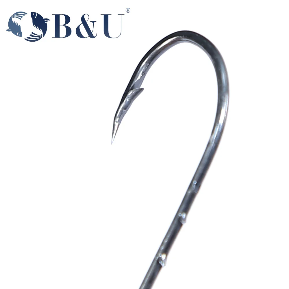 B & U Anzuelos de púas vástago largo y recto - Acero al carbono - imagen 5