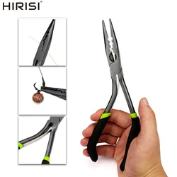 Hirisi PX04-9 Alicates de pesca de carbono – cortaalambres y removedor