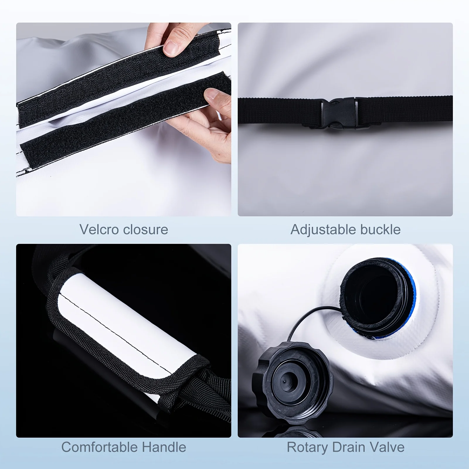 Goture Bolsa de pesca refrigerante portátil con capacidad para hielo - imagen 2