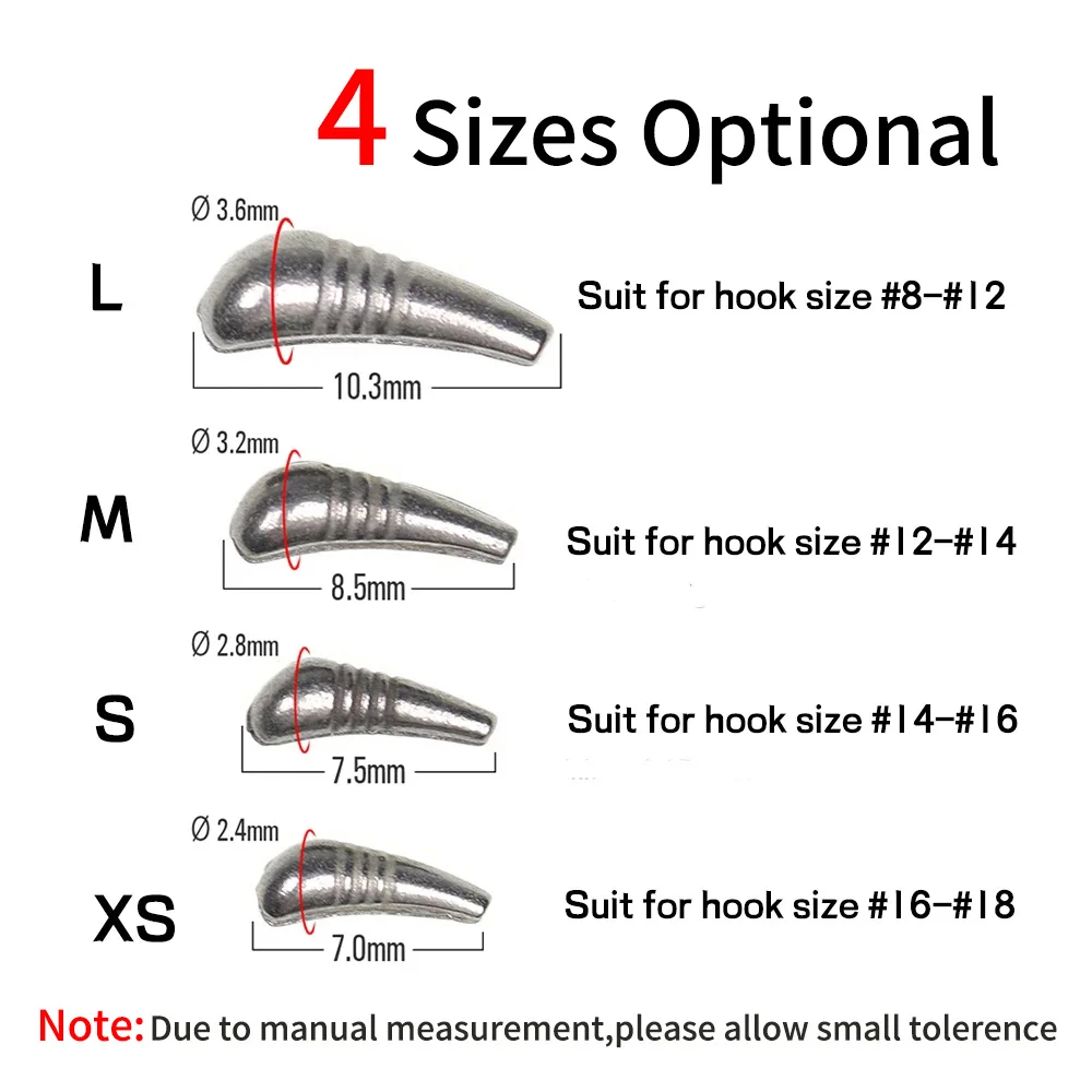 Ninfas de tungsteno Bimoo – Anzuelos lastrados para pesca con mosca