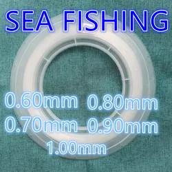 Sedal de nylon japonés para pesca marítima – Transparente y resistente