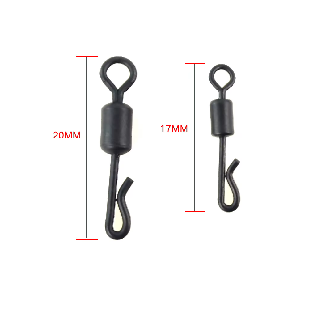 Esmerillones de cambio rápido para carpa Hirisi – Acero inox