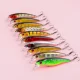 Señuelo Wobbler Minnow flotante para carpa y lubina rayada