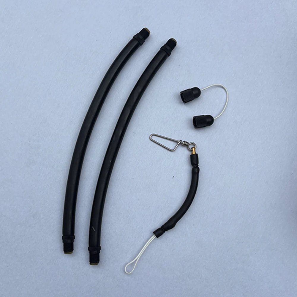 Bandas elásticas para fusil de pesca con gancho seguridad y protector