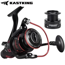 KastKing Sharky Baitfeeder III – Carrete baitfeeder con freno carbono