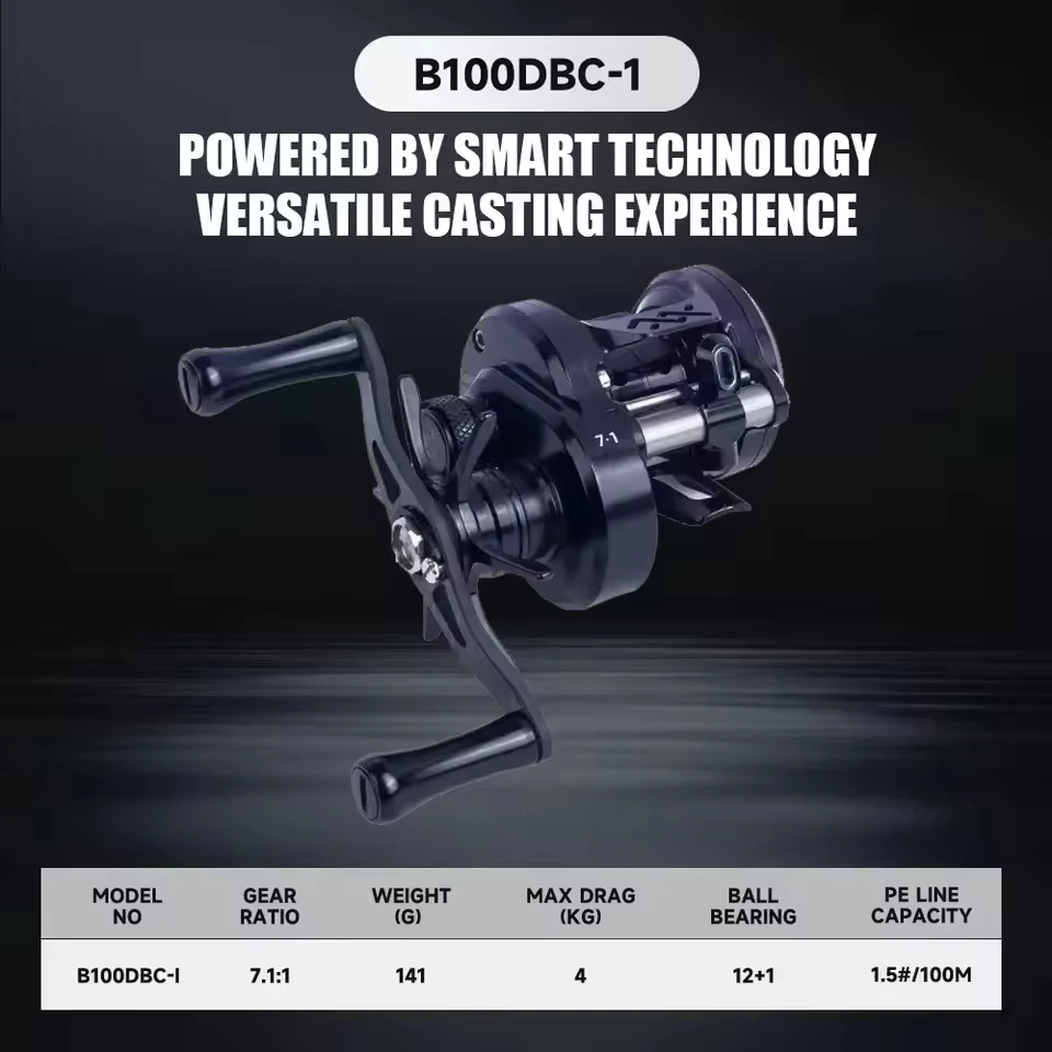 Carrete BFS Loongze Airlite con freno electromagnético - imagen 3