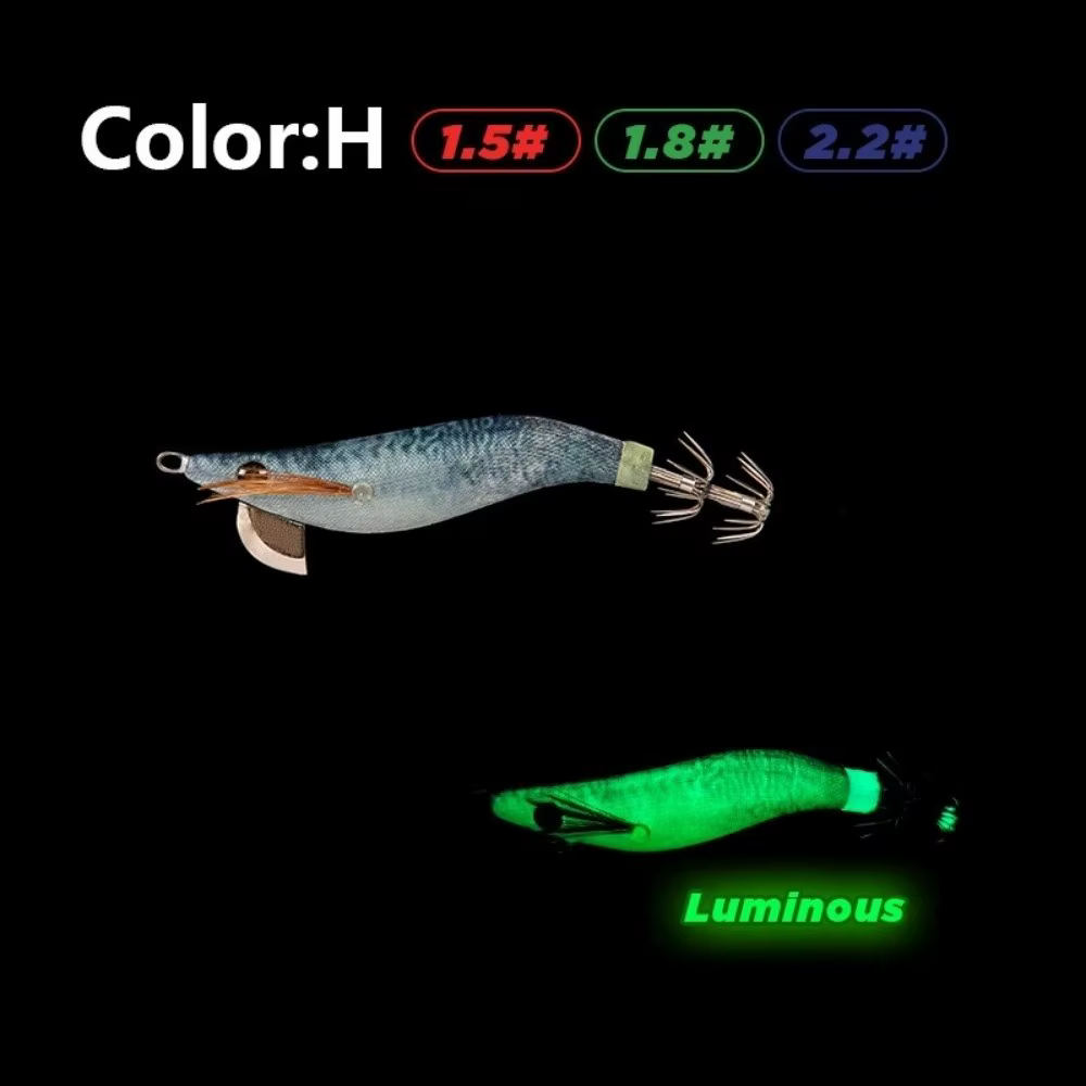 Señuelo luminoso Pulpo 1.8 – Jig calamar para pesca nocturna - imagen 5