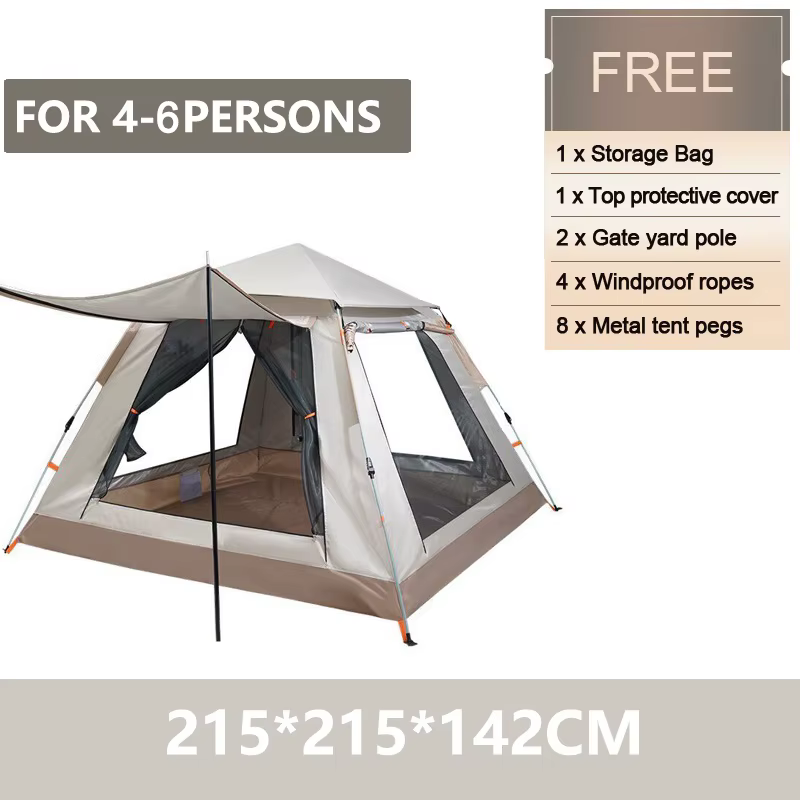 Goture Tienda de campaña portátil automática pesca playa plegable UV