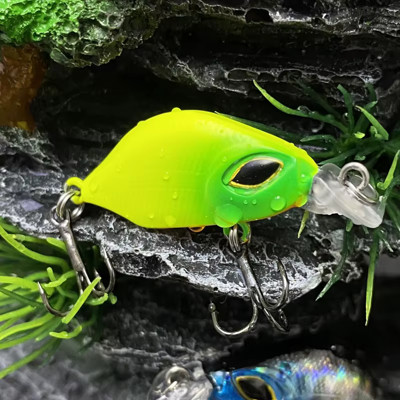 Señuelo VIB Vislokaas 4.2cm Ojos 3D – Zócalo Sinking para Lucio y Lubina - imagen 5