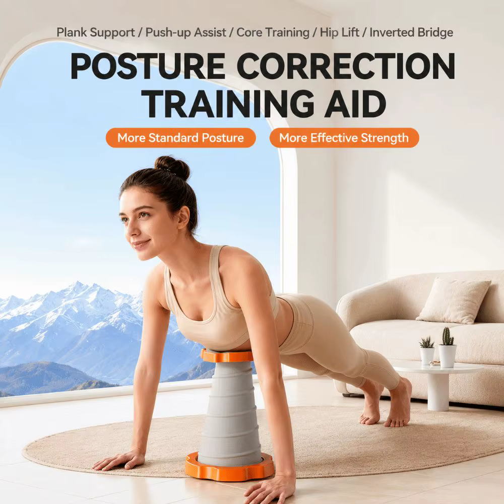 Entrenador de Flexiones con Rebote y Base Estable – Fitness en Casa - imagen 2