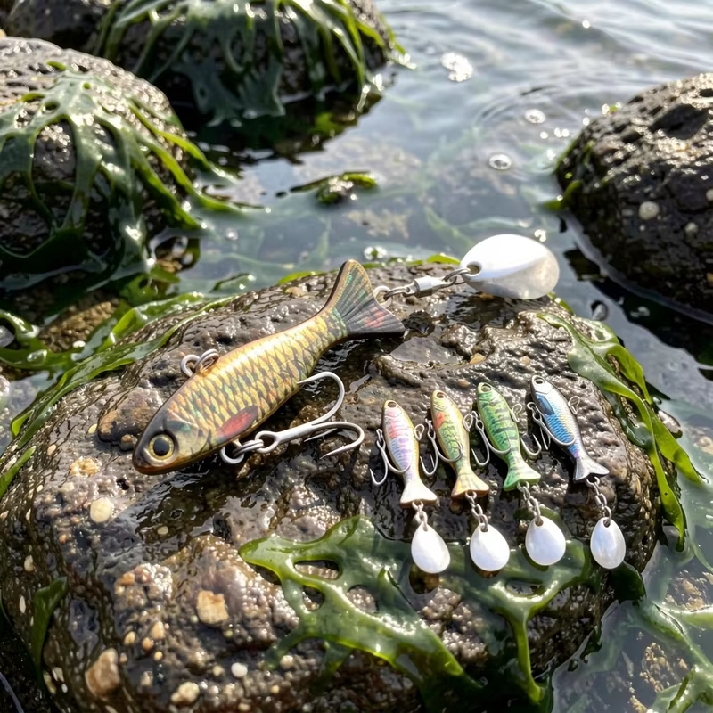 Señuelo VIB con escamas 3D para lubina – Pesca de spinning - imagen 3