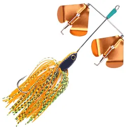 Spinnerbait 21g con paletas giratorias – Señuelo para depredadores