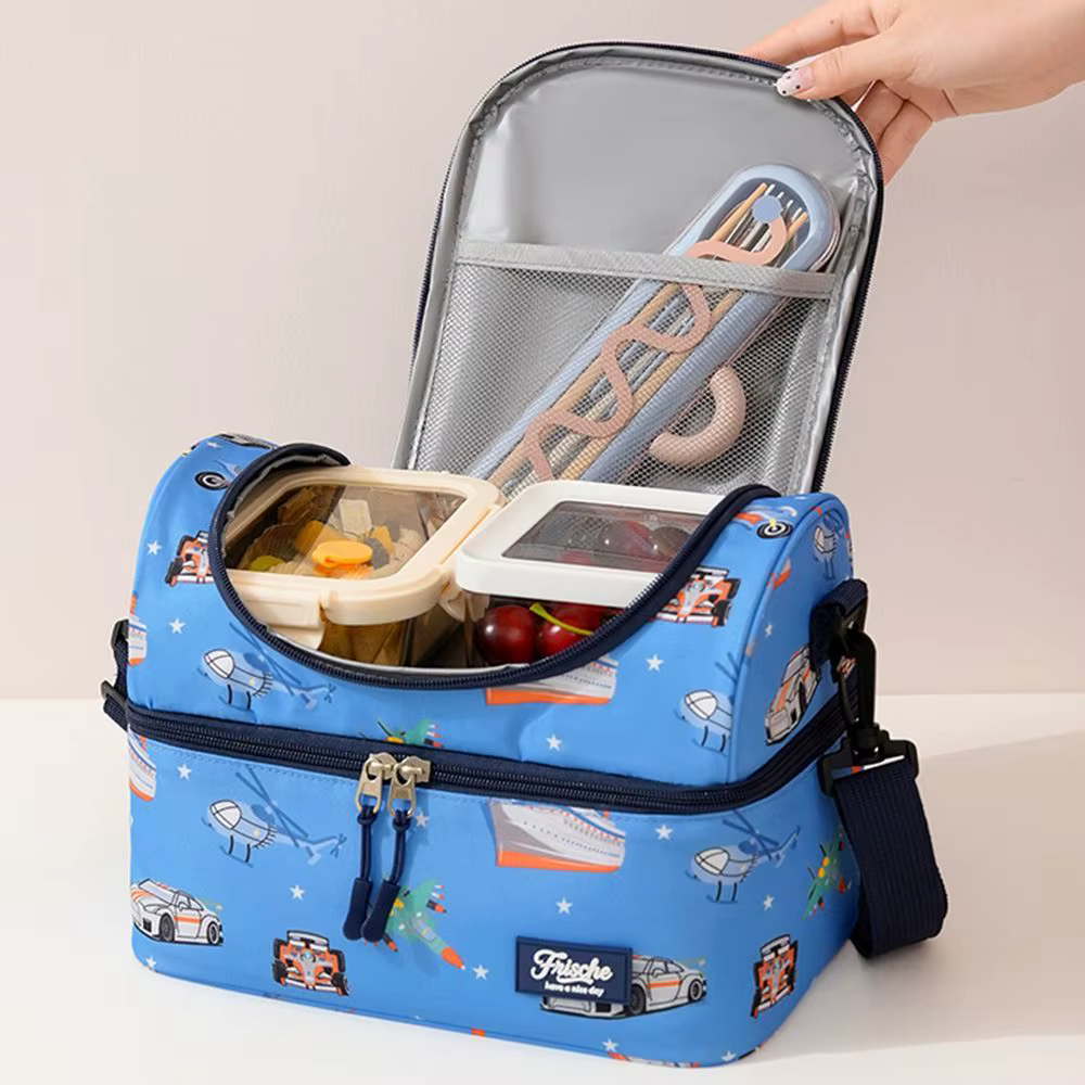 Bolsa térmica infantil impermeable para el colegio y picnic - imagen 4