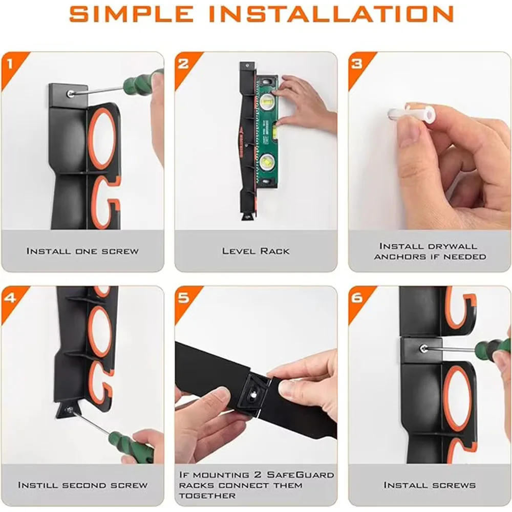 Soporte para cañas KastKing SafeGuard – Organizador de almacenamiento - imagen 4