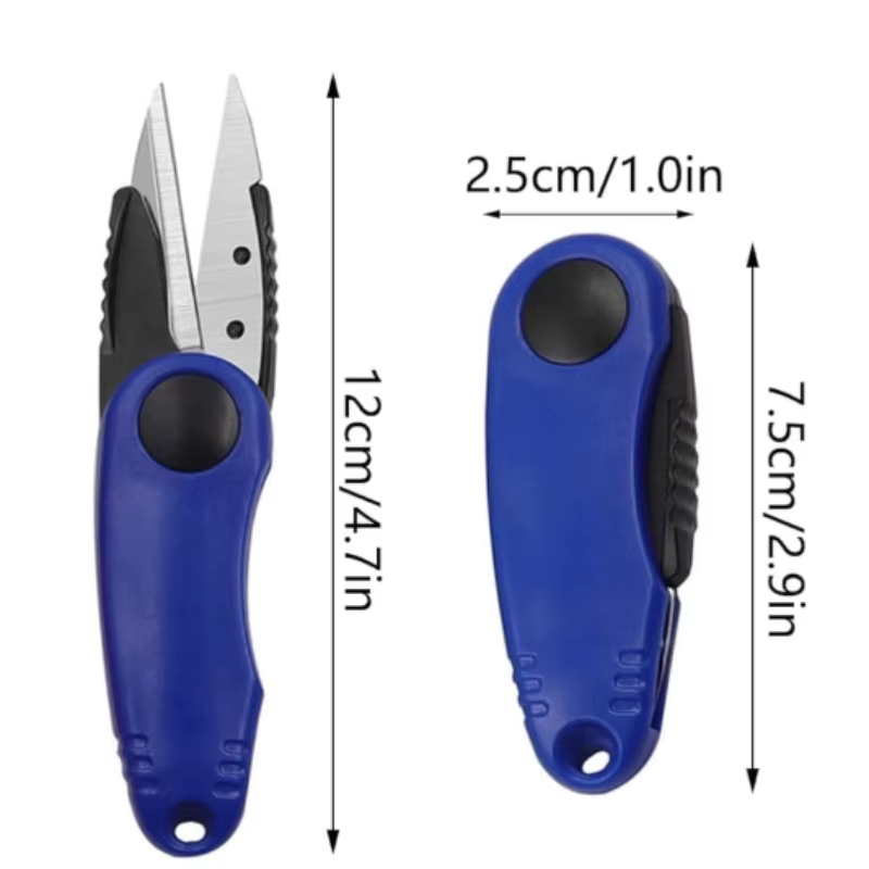 Tijeras de pesca plegables portátiles - Cortahilos para llavero - imagen 5