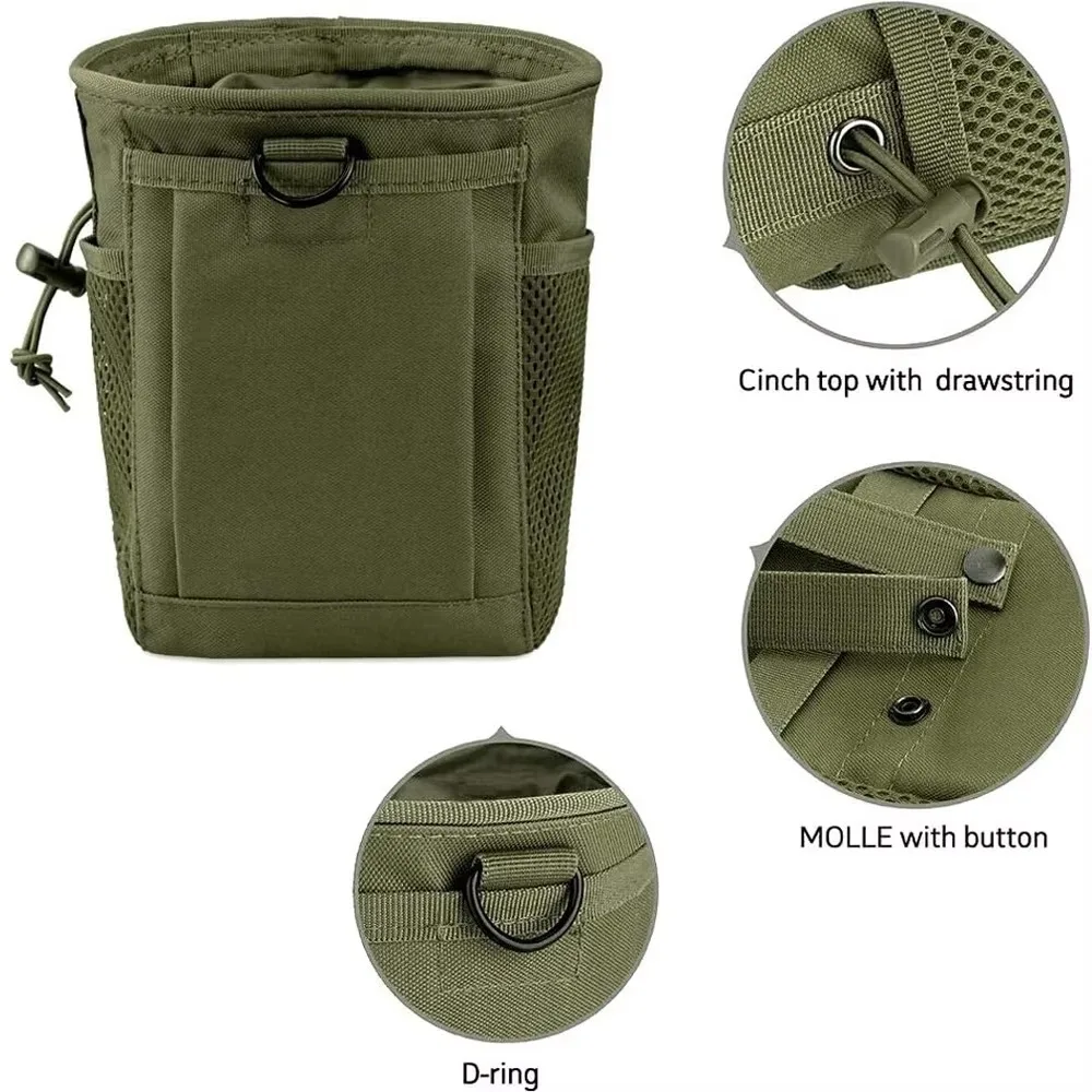 Bolsa de almacenamiento para accesorios de pesca exterior con cordón - imagen 4
