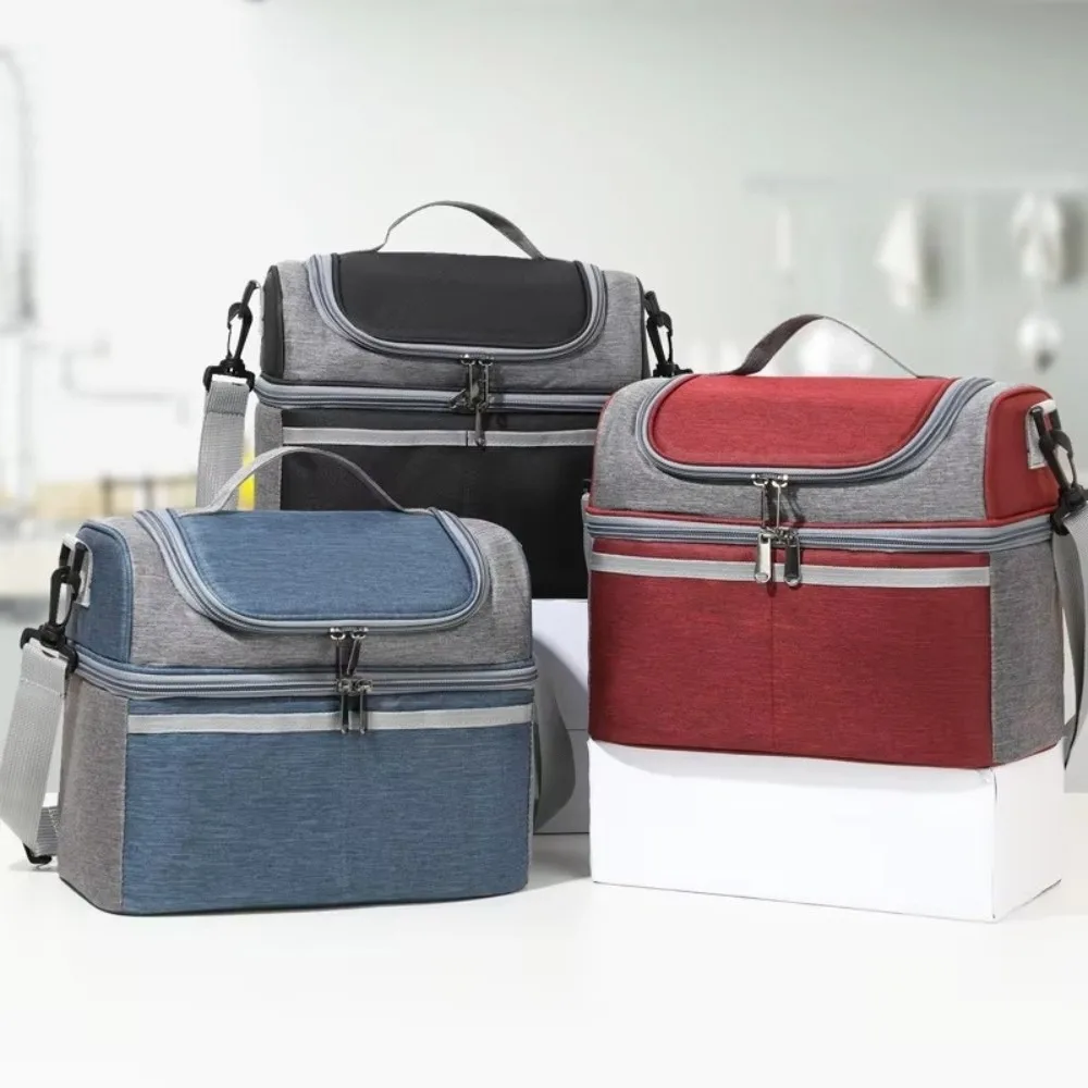 Bolsa térmica impermeable portátil de gran capacidad con cierre Oxford - imagen 5