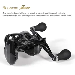Carrete Lanzadera Noeby-Predator 6.6:1 – Perfil bajo aluminio 13 kg arrastre