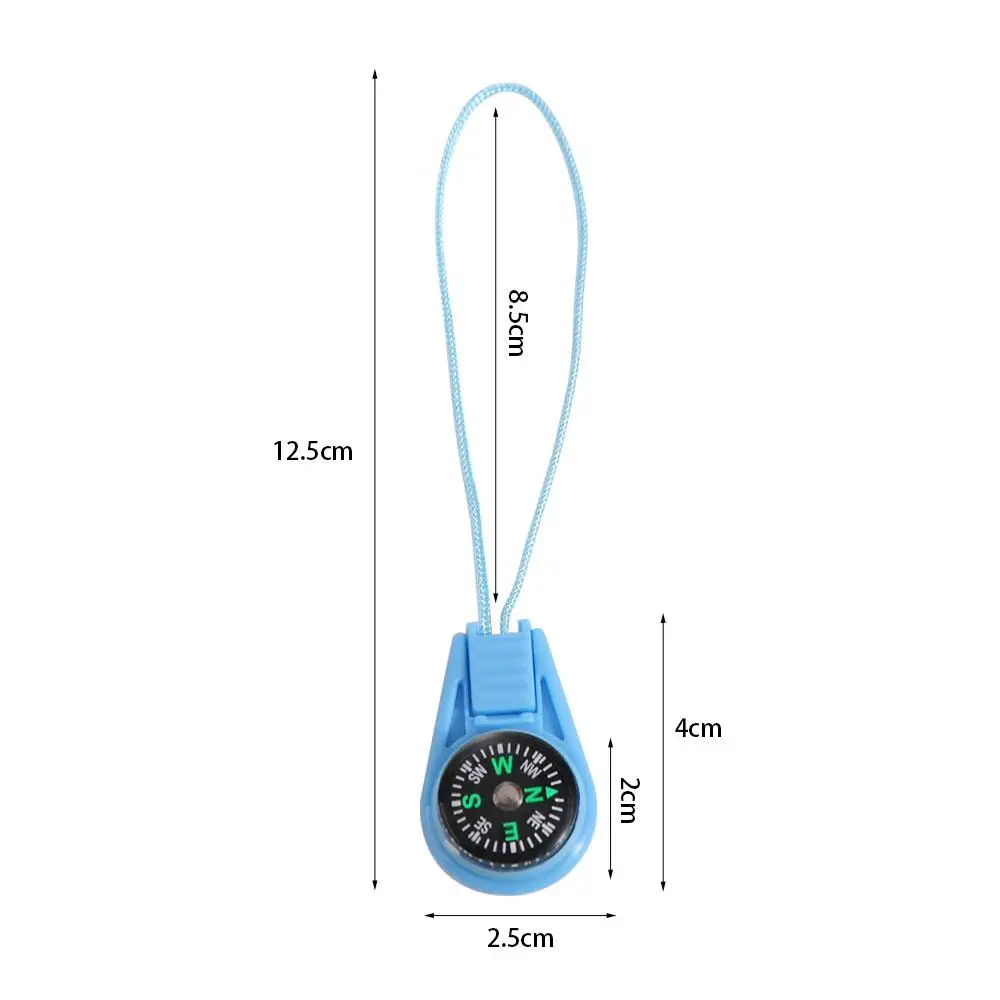 Mini brújula impermeable de bolsillo portátil