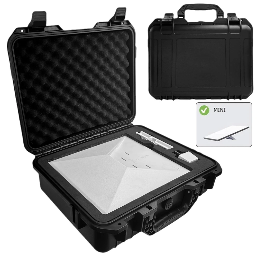 Estuche rígido impermeable IP67 Starlink Mini con espuma interior