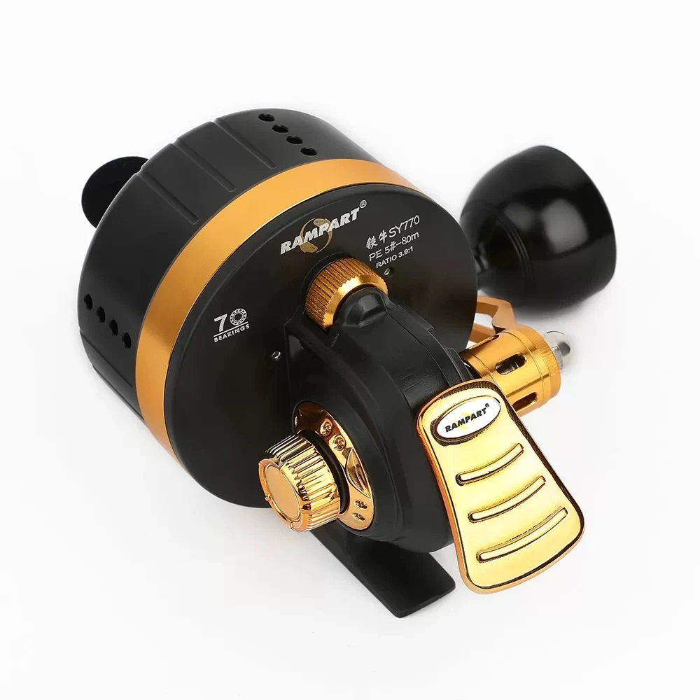 Carrete Spincast SY770 arrastre 7kg bobina metal - imagen 4