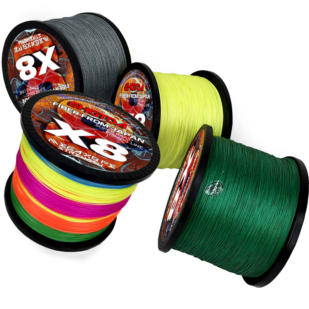 GHOTDA Sedal Trenzado X8 Multifilamento – Para pesca en agua salada - imagen 5