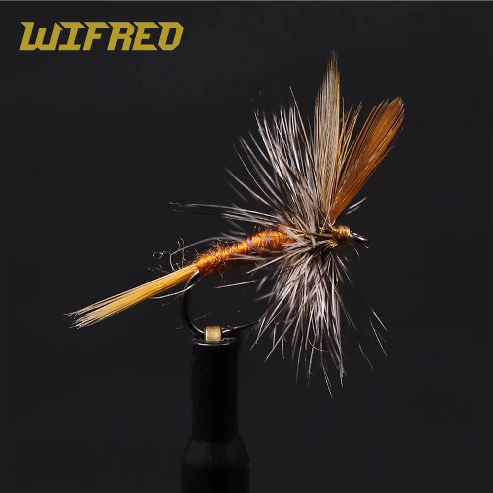 Adams Fly Paracaídas – Mosca seca para trucha de río, clásica - imagen 4