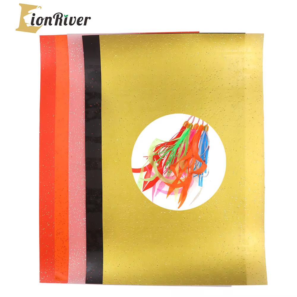 LIONRIVER Lámina de silicona para anzuelo – Para lucio, lubina y trucha - imagen 2