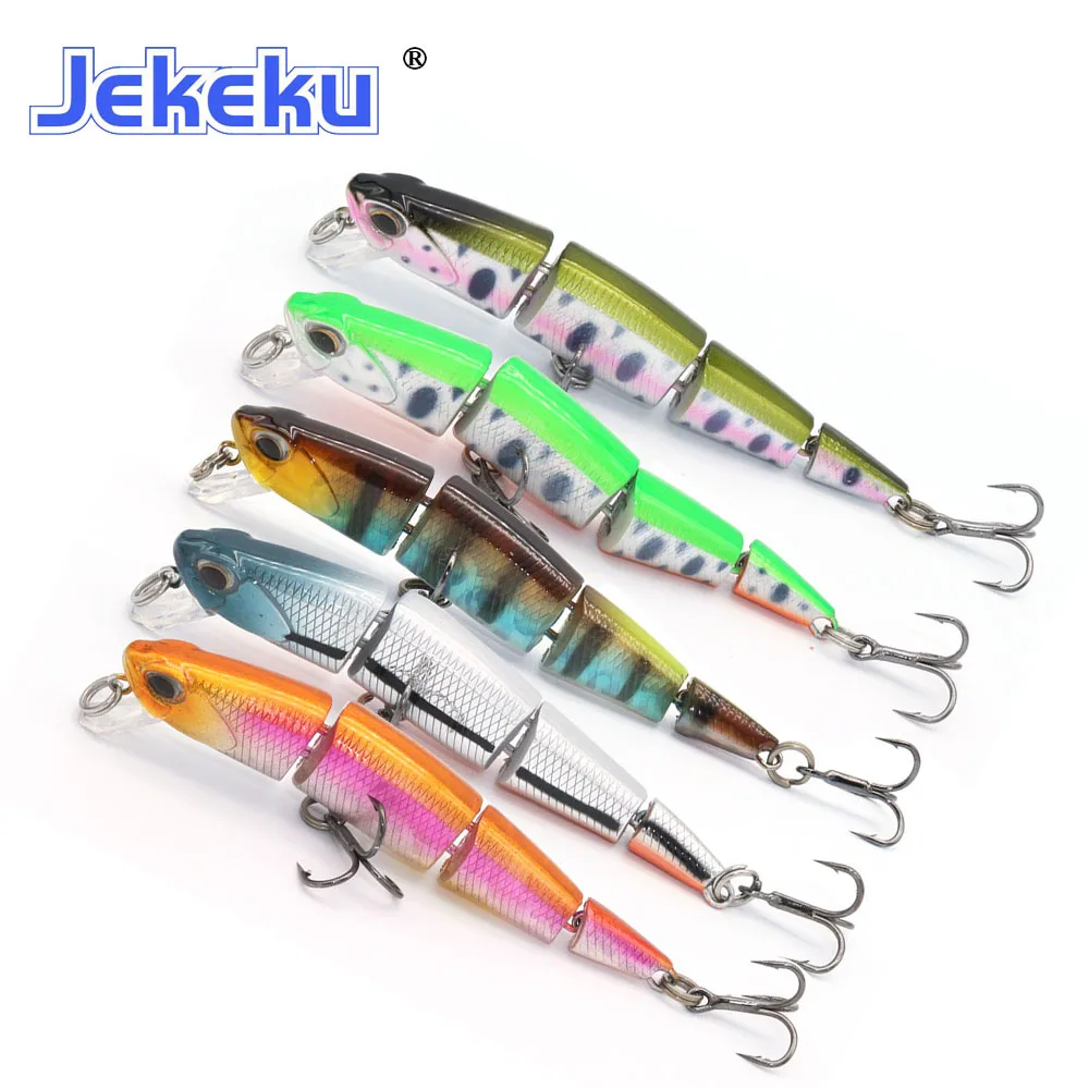 Swimbait articulado hundimiento trucha y lucio JEKEKU