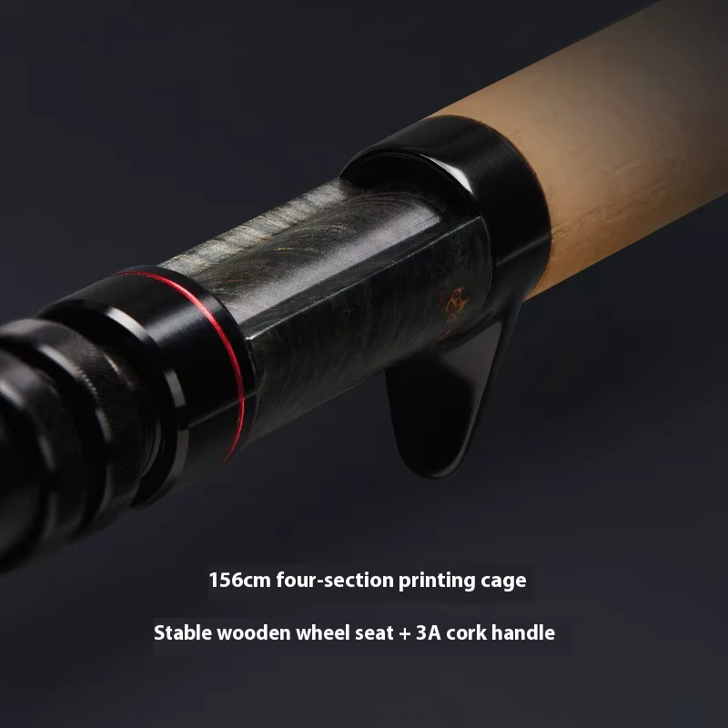 AWM Forest Casting – Caña de pescar carbono 4 secciones - imagen 4