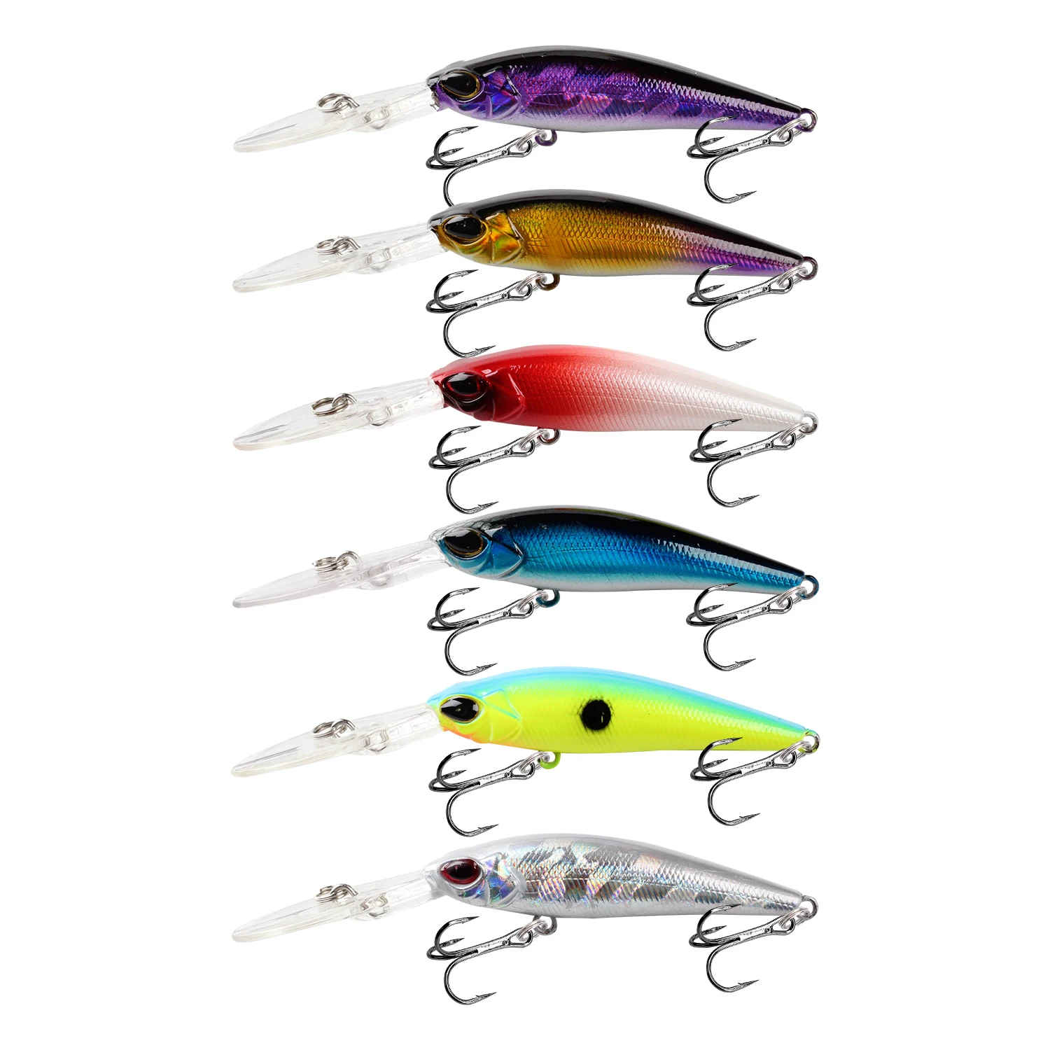 Jerkbait Crankbait Flotante 9cm 5,8g - Señuelo para Lúcio - imagen 2
