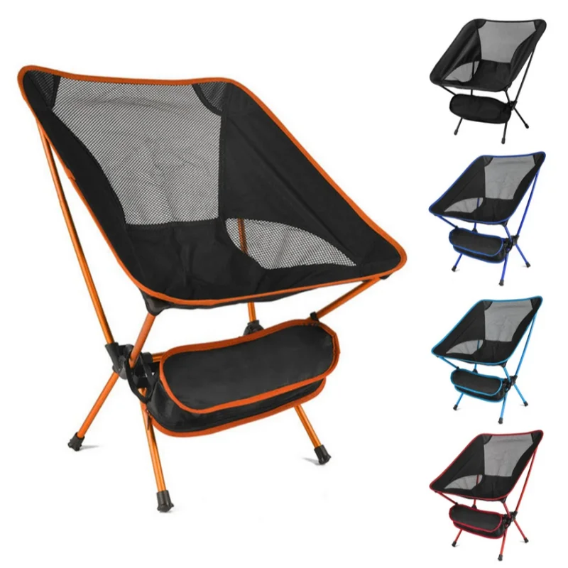 Silla de pesca plegable – Alta resistencia para camping