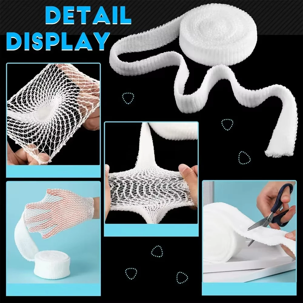 Soporte para muñeca con venda elástica tubular transpirable - imagen 3