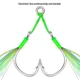PROBEROS Anzuelo doble con púas para jigging marino - imagen 2