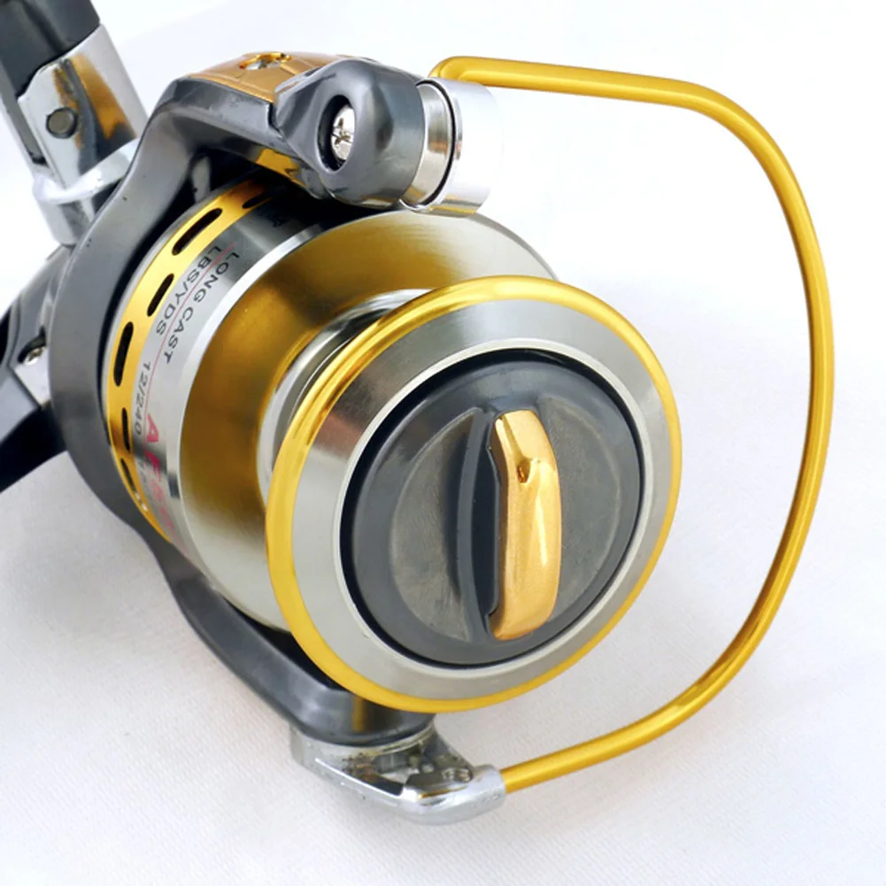 Carrete giratorio Free Fisher para pesca de carpa con bobina de metal - imagen 2