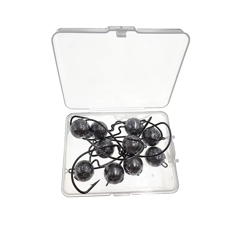 Anzuelos de plomo descubierto – Señuelos blandos para pesca - imagen 2