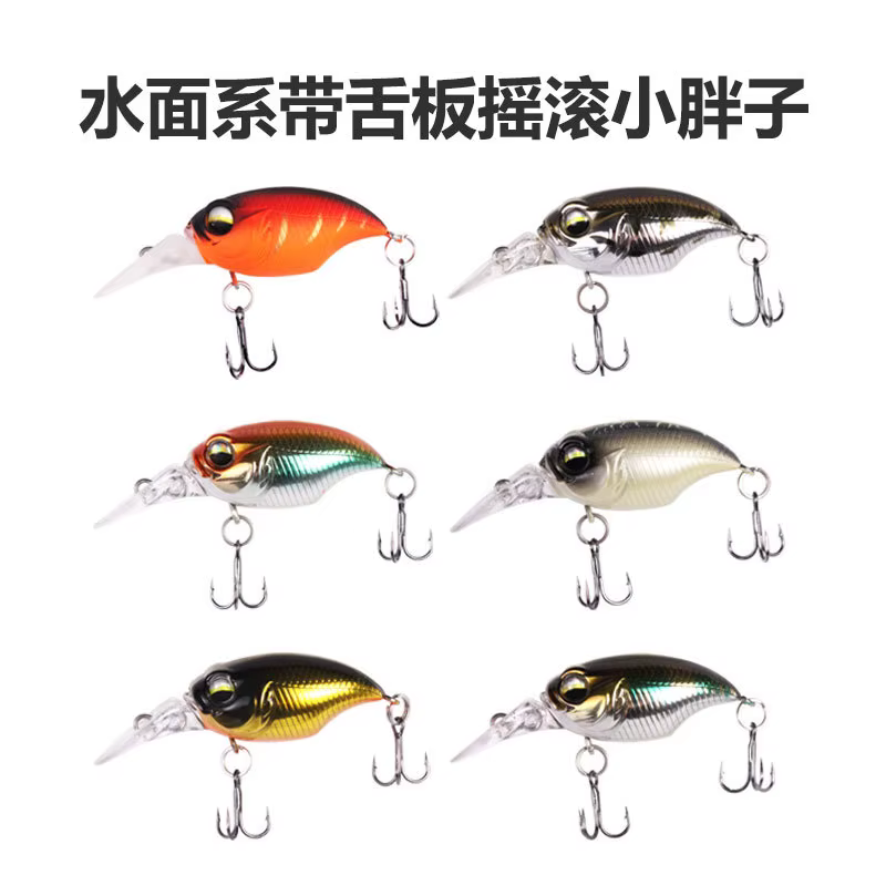 Crankbait Swimbait con Anzuelos Triples – Señuelo Artificial para Pesca de Depredadores - imagen 4