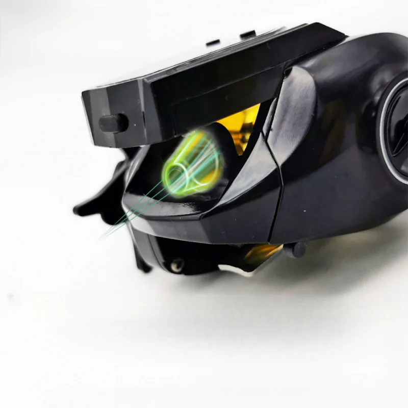 Carrete baitcasting digital impermeable para agua salada, manivela larga - imagen 2