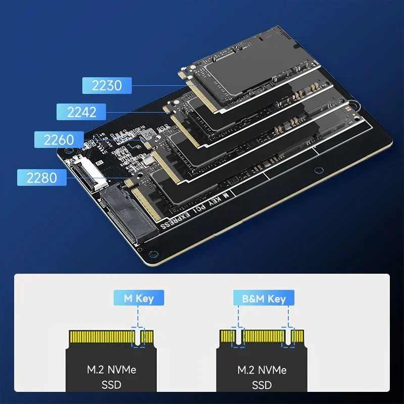 Tarjeta PCIe a M.2 NVMe SSD con disipador para Raspberry Pi - imagen 5